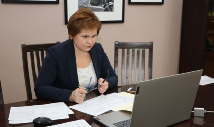 Мэр Рязани провела встречу с активистами, обсудив вопросы благоустройства города